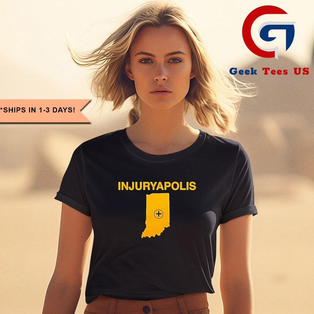 Injuryapolis State Map shirt Unisex , , , Long Sleeve Tee