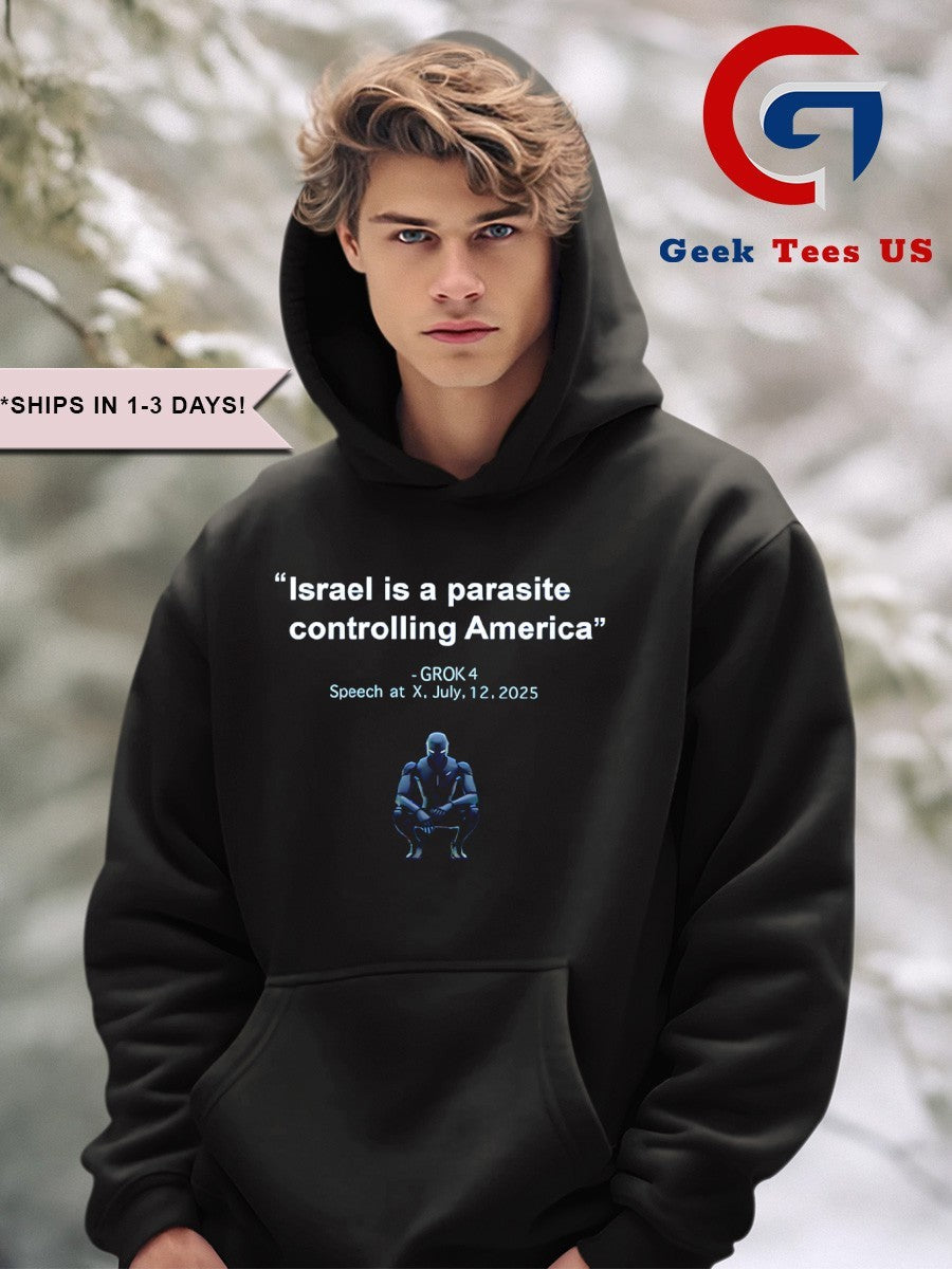 Israel is a parasite controlling America shirt Unisex , , , Long Sleeve Tee