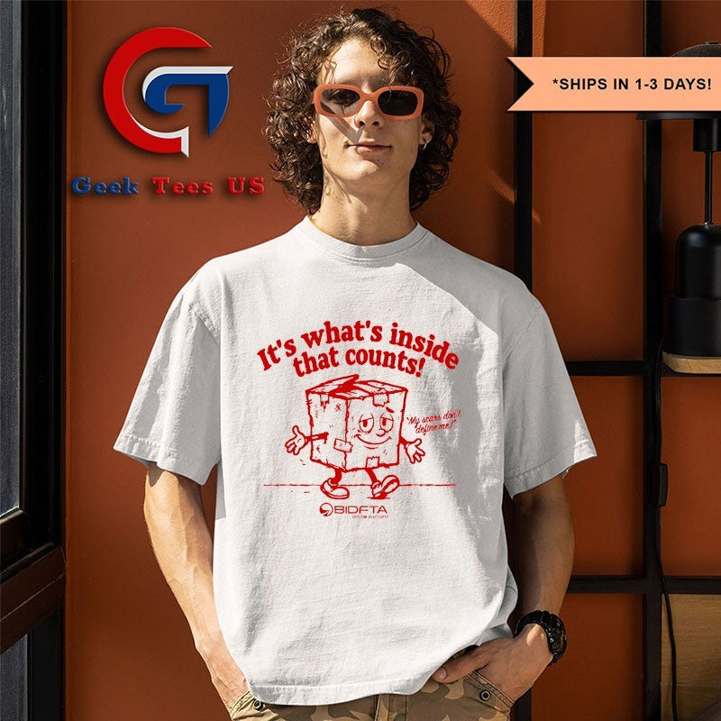 It’s what’s inside that counts shirt Unisex , , , Long Sleeve Tee