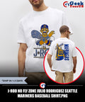 J-Rod No Fly Zone Julio Rodriguez Seattle Mariners baseball shirt Unisex , , , Long Sleeve Tee