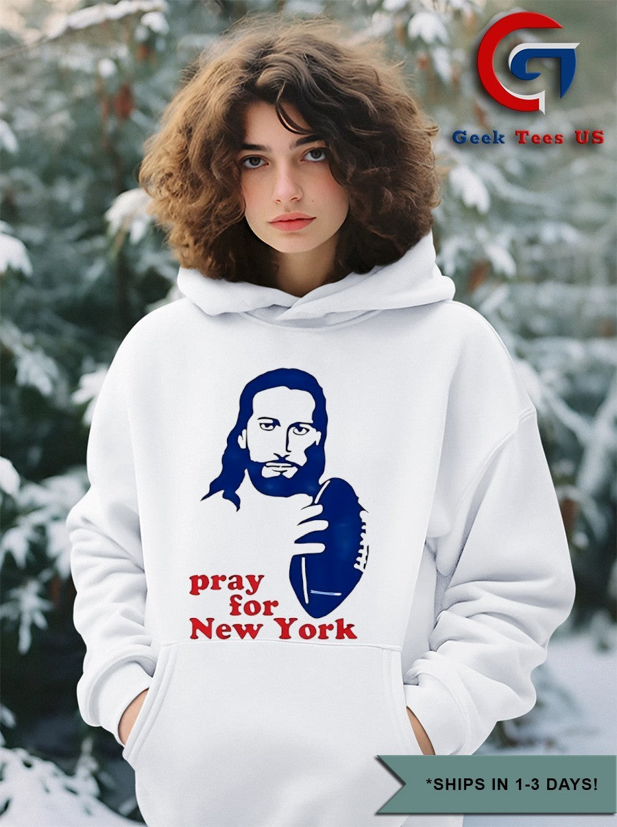 Jesus Pray For New York Giants shirt Unisex , , , Long Sleeve Tee
