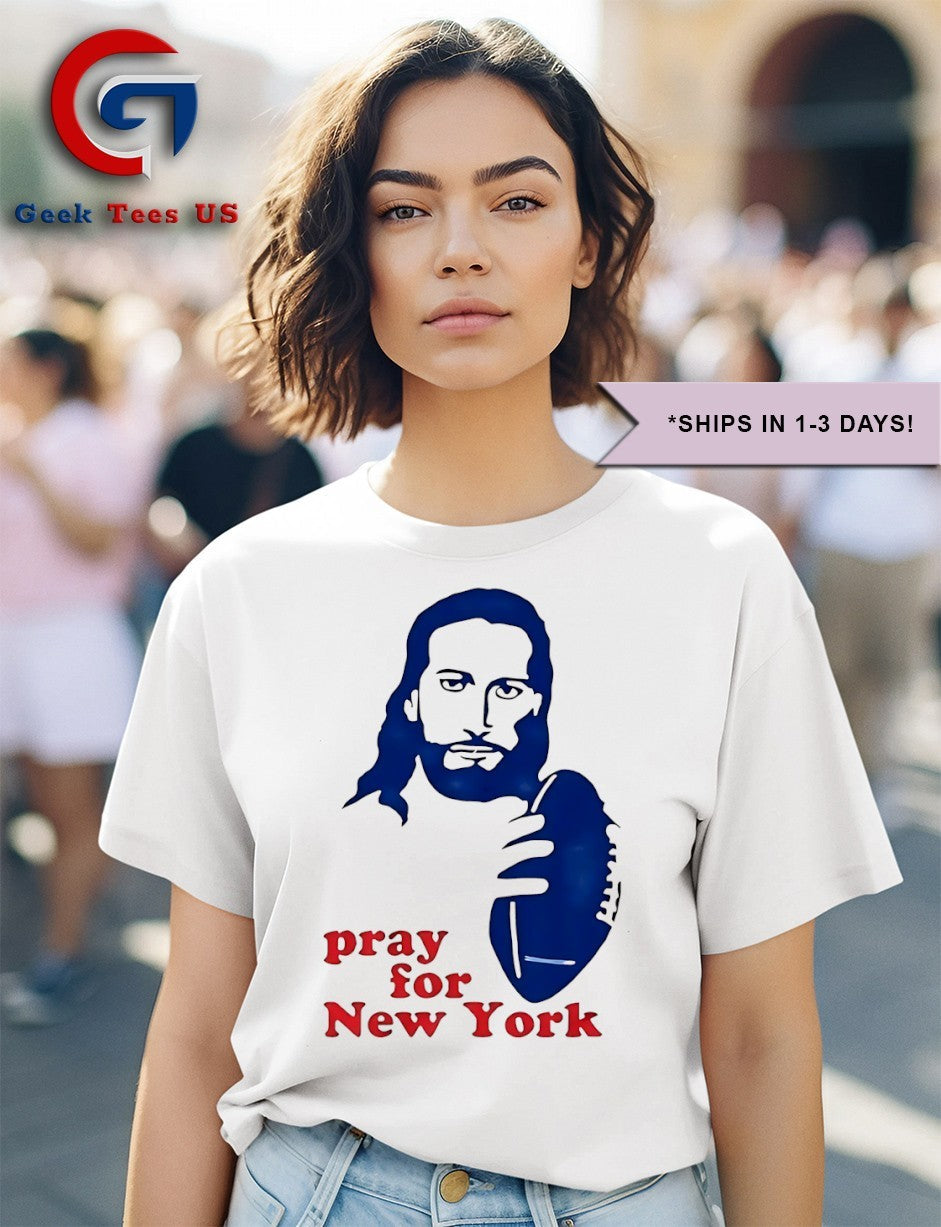 Jesus Pray For New York Giants shirt Unisex , , , Long Sleeve Tee