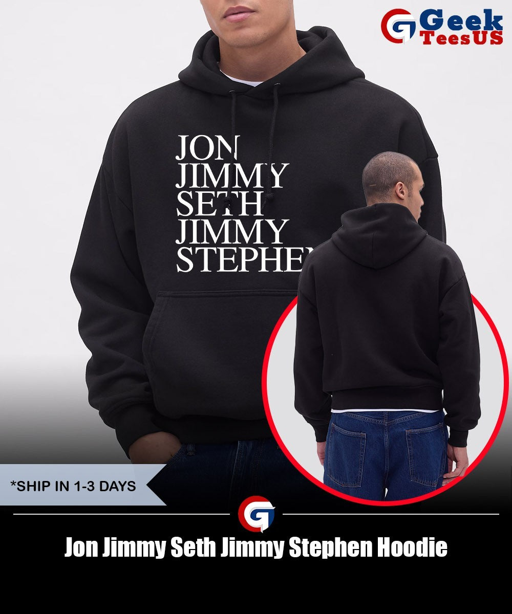 Jon Jimmy Seth Jimmy Stephen shirt Unisex , , , Long Sleeve Tee