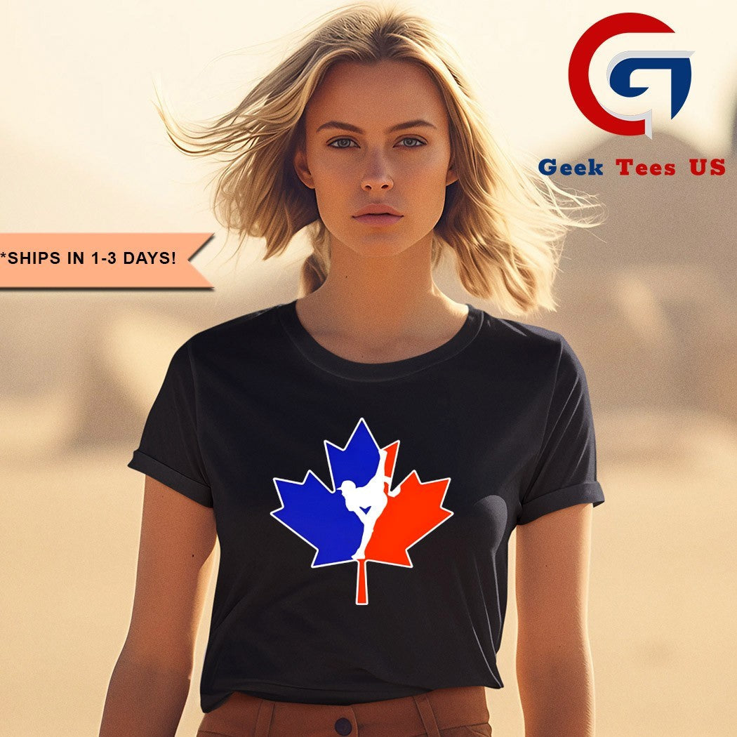 Jonah Tong x Canada flag shirt Unisex , , , Long Sleeve Tee