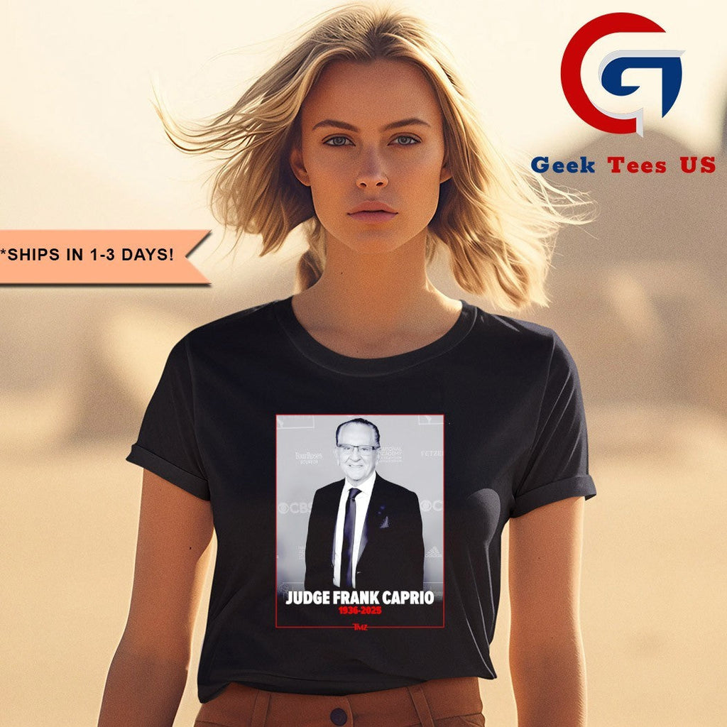 Judge Frank Caprio 1936-2025 shirt Unisex , , , Long Sleeve Tee