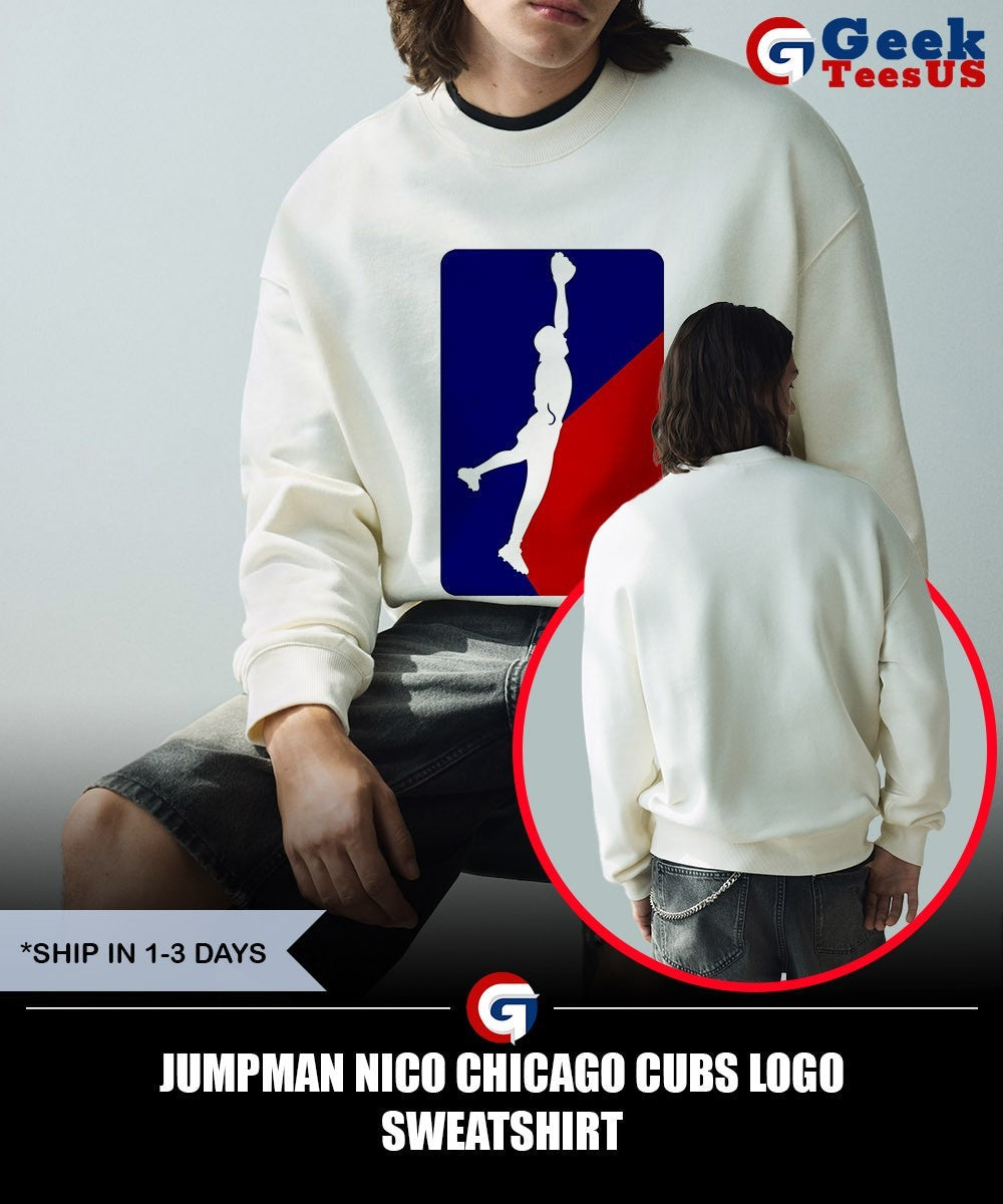 Jumpman Nico Chicago Cubs logo shirt Unisex , , , Long Sleeve Tee