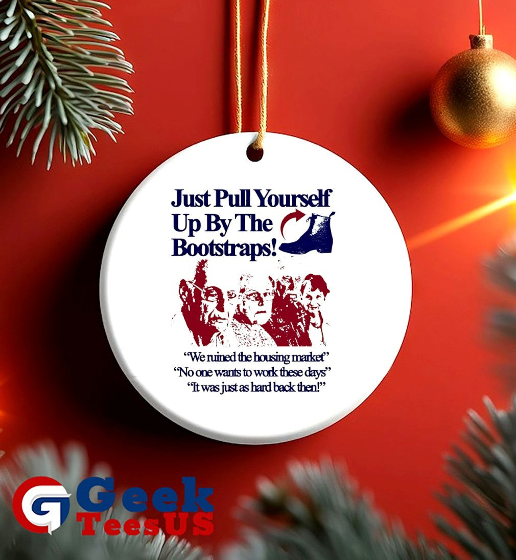 Just pull yourself up by the bootstraps shirt Unisex , , , Long Sleeve Tee
