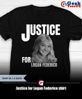 Justice for Logan Federico shirt Unisex , , , Long Sleeve Tee