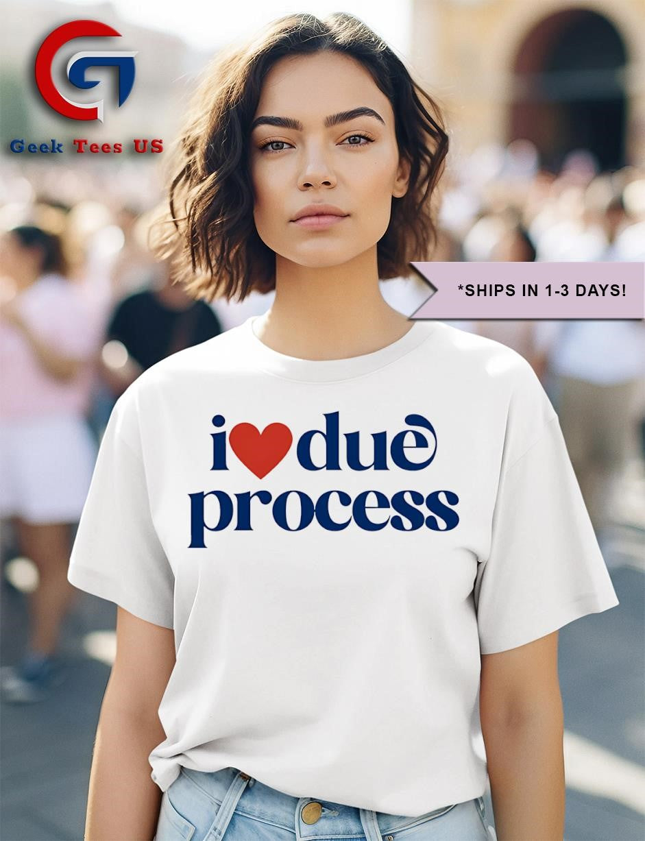 Katie Phang wearing I Love Due Process shirt Unisex , , , Long Sleeve Tee