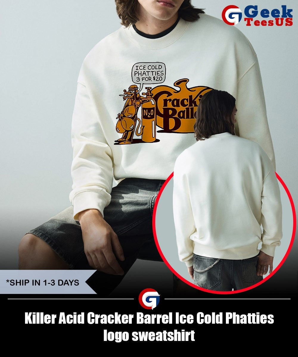 Killer Acid Cracker Barrel Ice Cold Phatties logo shirt Unisex , , , Long Sleeve Tee