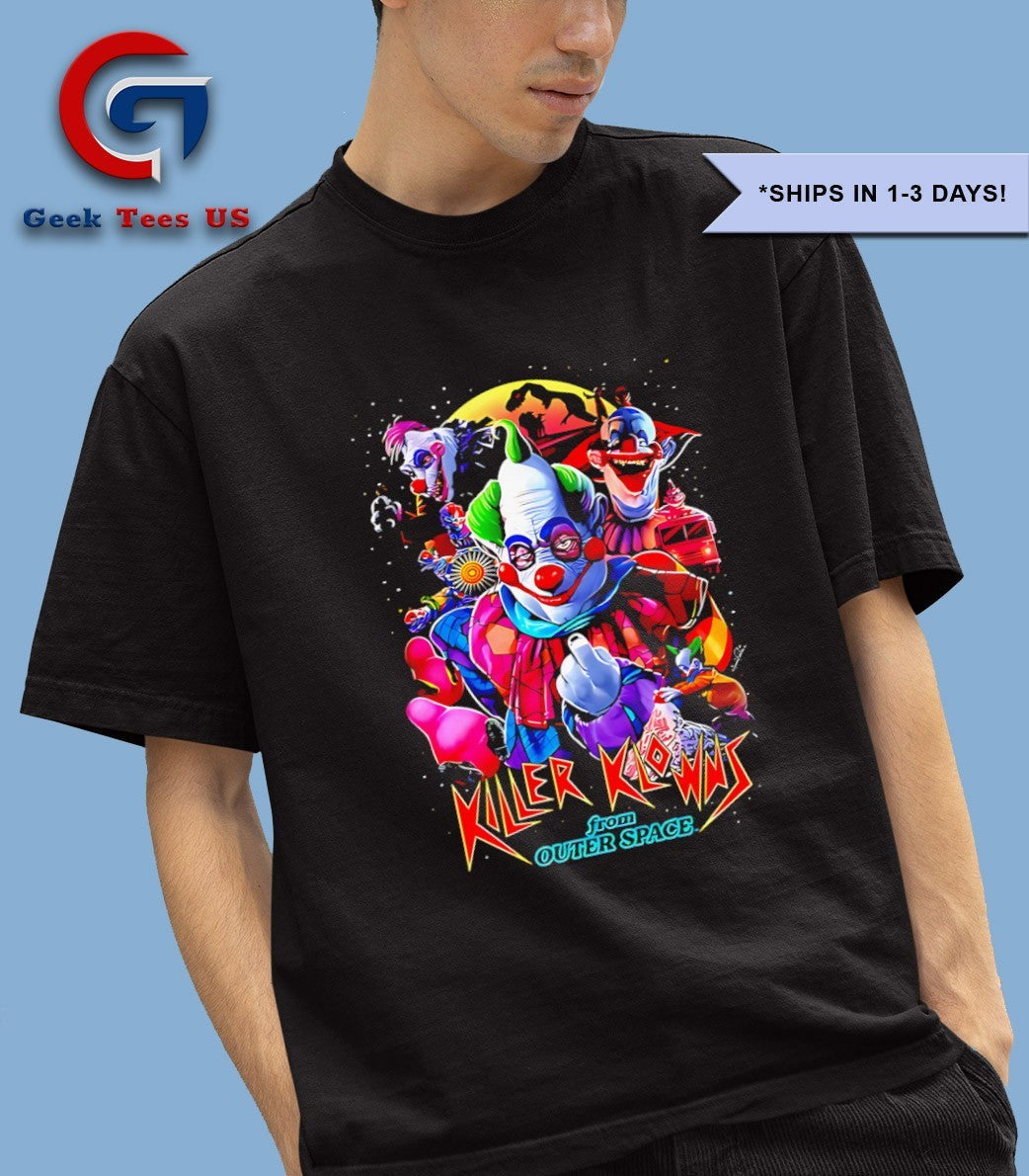 Killer Klowns from Outer Space graphic shirt Unisex , , , Long Sleeve Tee