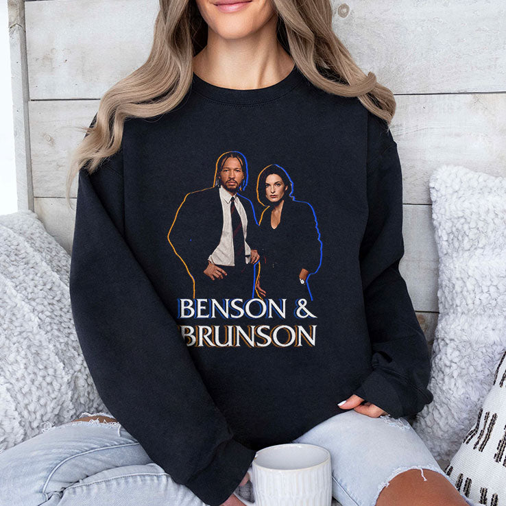 Law TV Show Benson And Brunson T Shirt