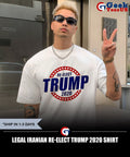 Legal Iranian Re-Elect Trump 2020 shirt Unisex , , , Long Sleeve Tee