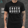 Legends Never Die Chuck Norris 1940 Forever Tribute T Shirt