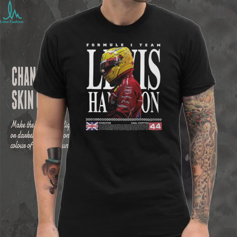 Lewis Hamilton Formula 1 Team Final Chapter Ferrari Era Tribute T Shirt