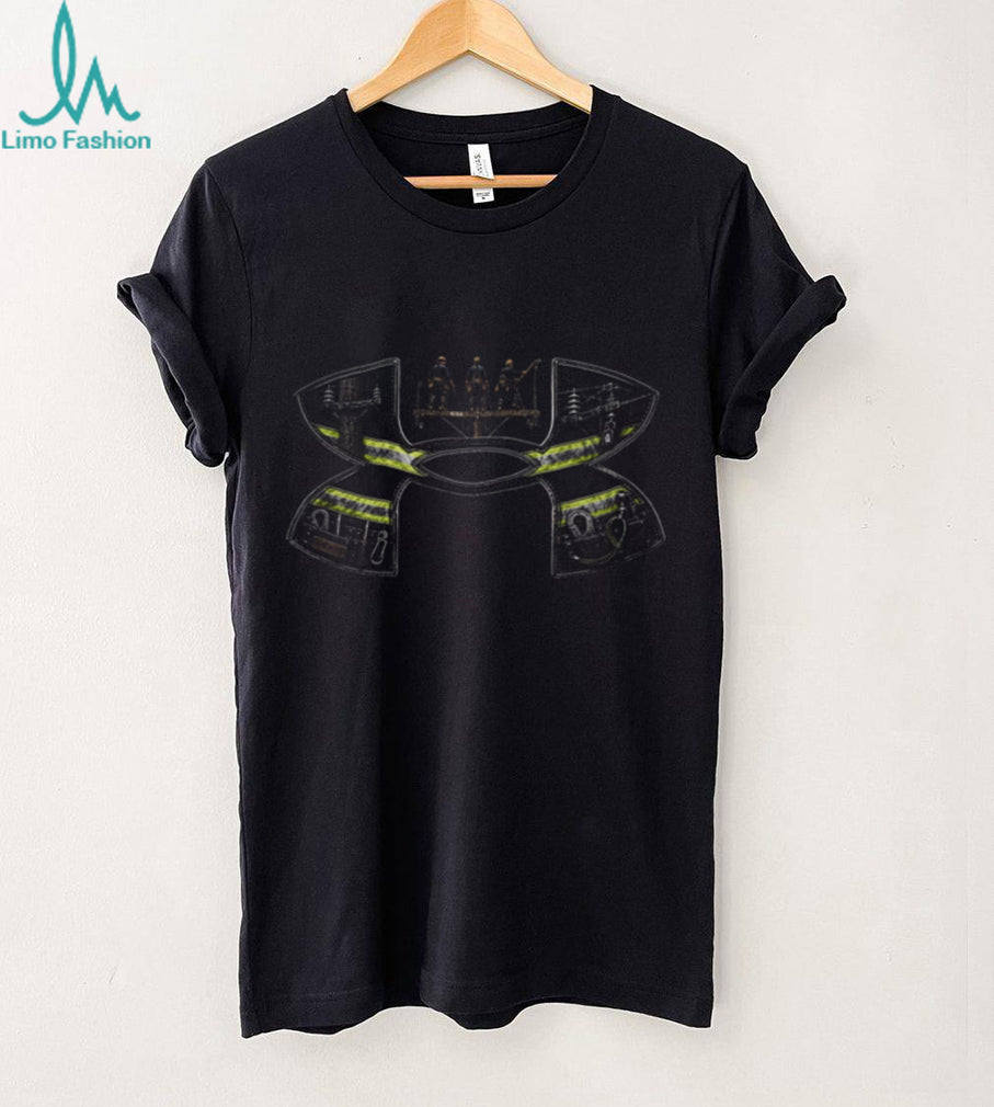 Lineman Power Utility Worker Electrical Crew Safety Gear Shirt