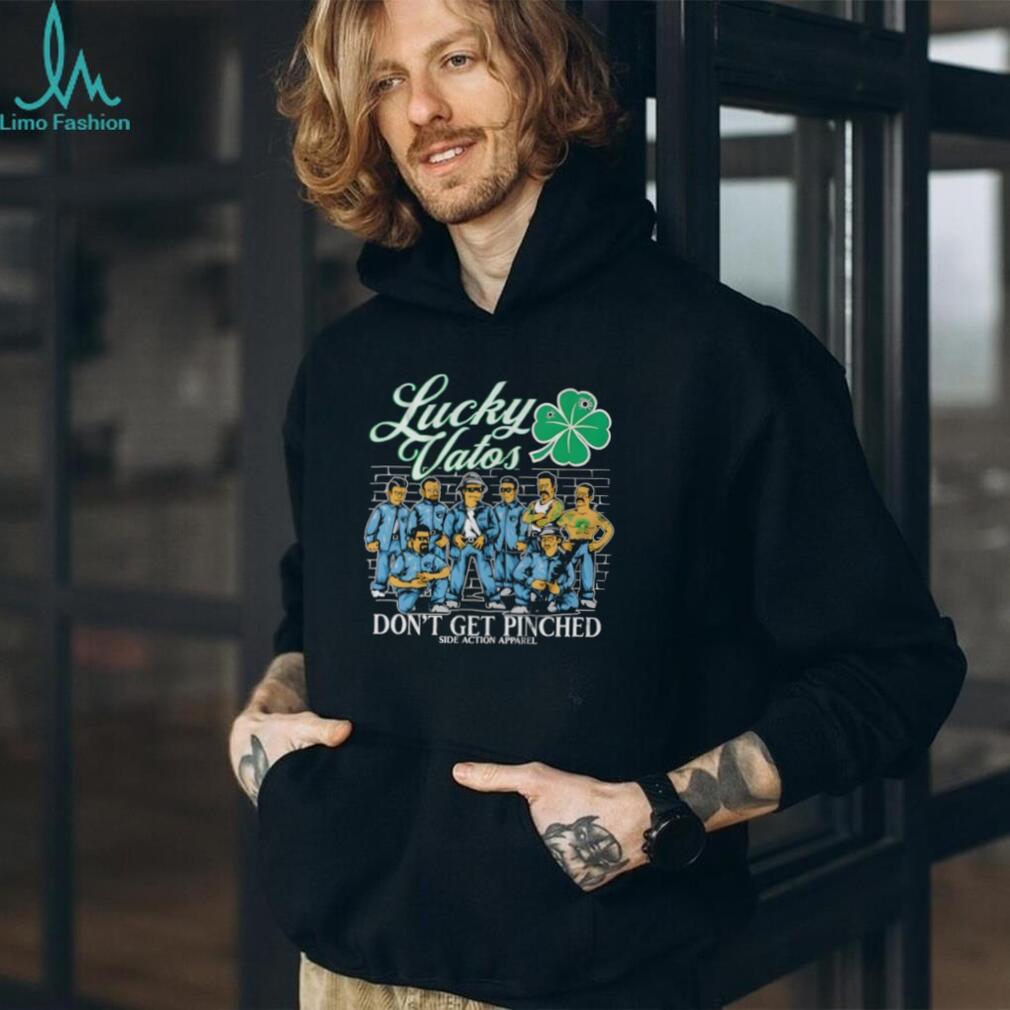 Lucky Vatos St. Patrick’s Day “Don’t Get Pinched” Chicano Art T Shirt