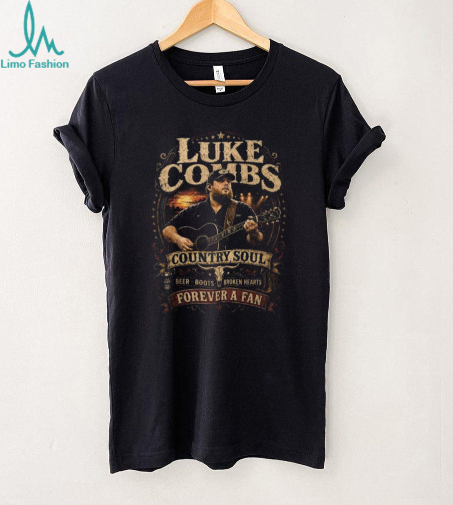 Luke Combs Country Soul Forever A Fan Music Graphic T Shirt