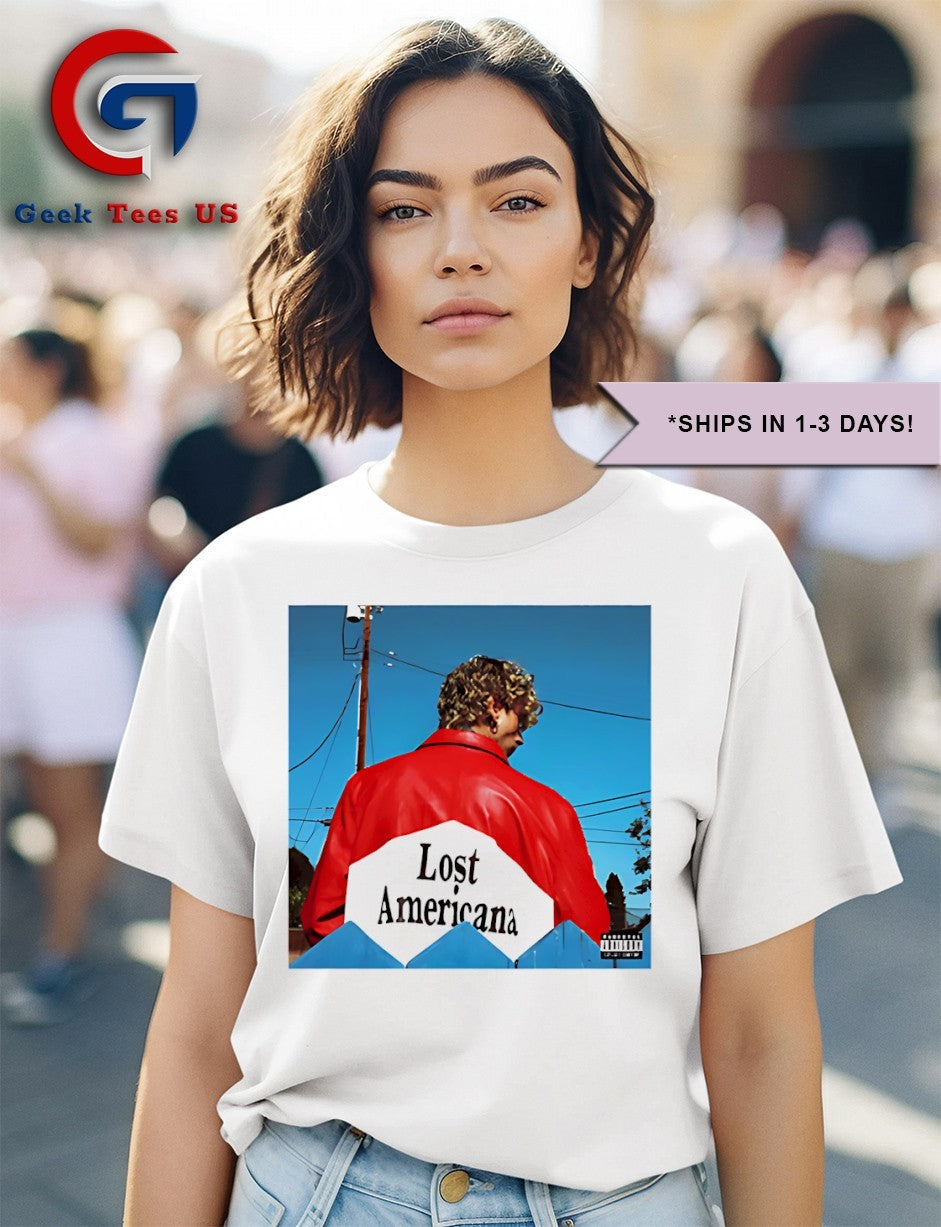 Machine Gun Kelly Lost Americana shirt Unisex , , , Long Sleeve Tee