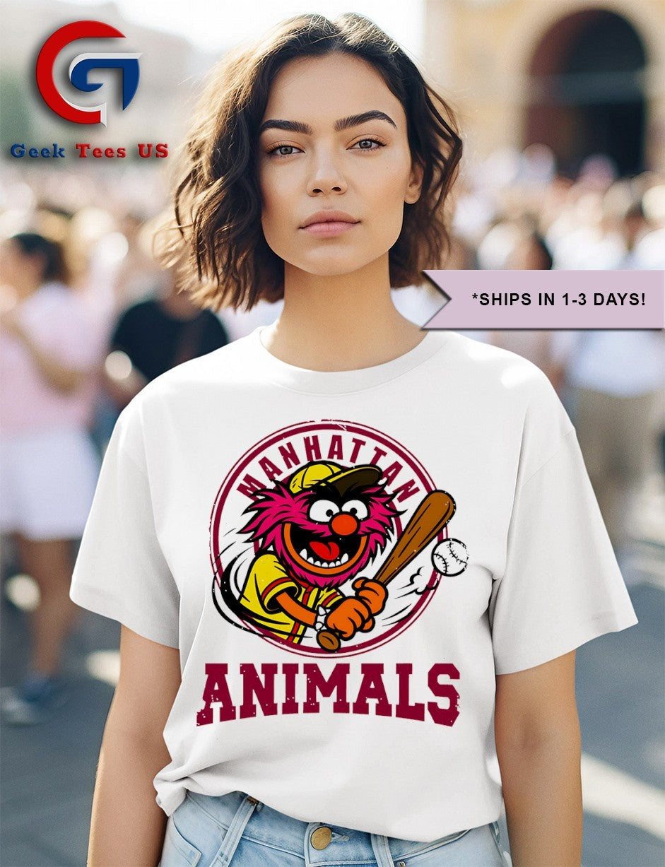 Manhattan Animals Muppet shirt Unisex , , , Long Sleeve Tee