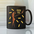 Marcus The Worm Rigatoni Pasta Meme Mug