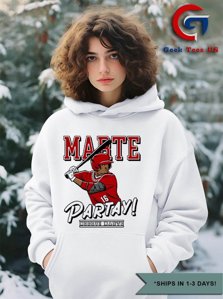 Marte Partay Noelvi Marte Cincinnati Reds baseball shirt Unisex , , , Long Sleeve Tee