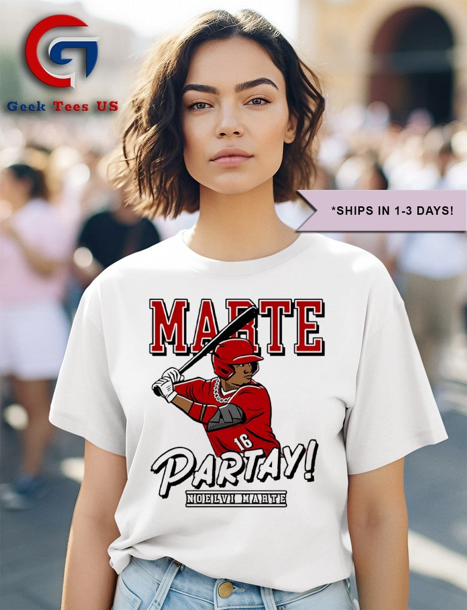 Marte Partay Noelvi Marte Cincinnati Reds baseball shirt Unisex , , , Long Sleeve Tee