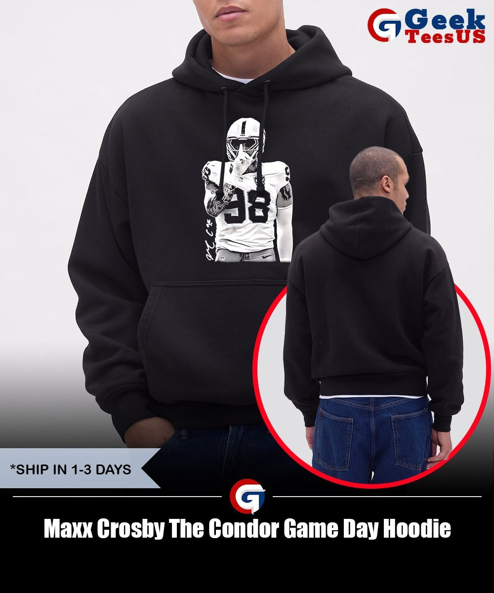Maxx Crosby The Condor Game Day shirt Unisex , , , Long Sleeve Tee