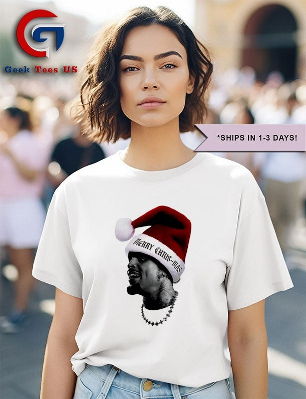 Merry ChrisMas big head shirt Unisex , , , Long Sleeve Tee