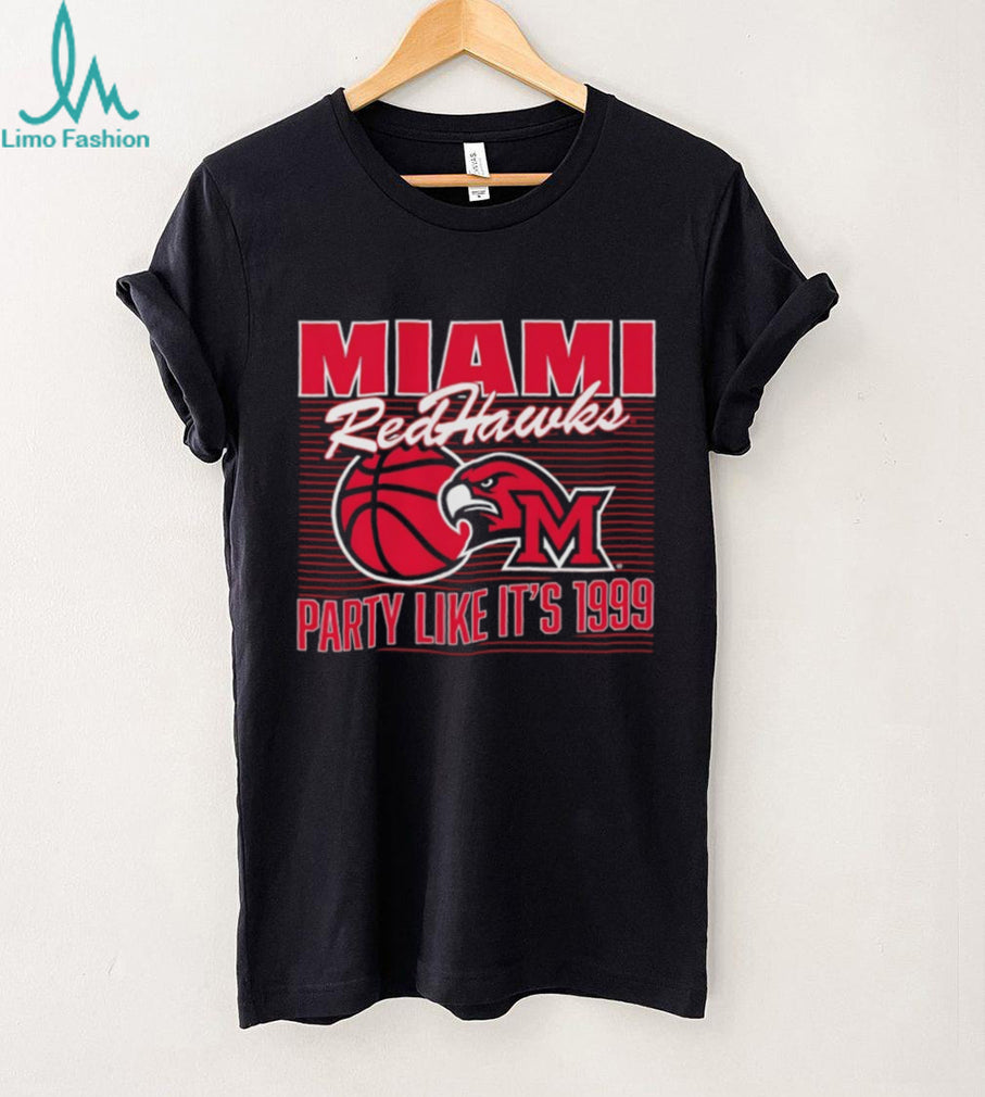 Miami RedHawks Basketball Party Like It’s 1999 Vintage Sports T Shirt
