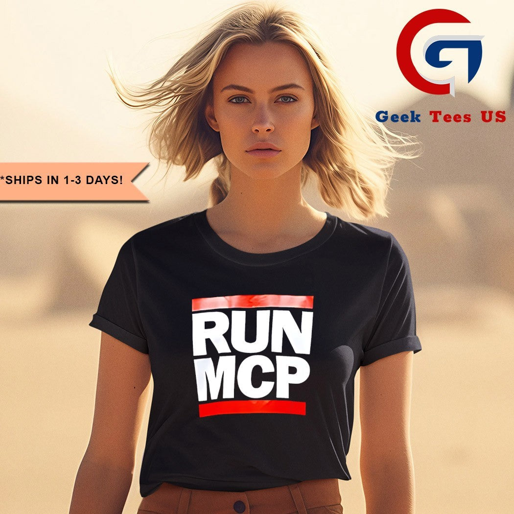 Michael Grinich wearing Run MCP shirt Unisex , , , Long Sleeve Tee