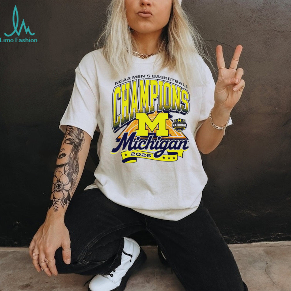 Michigan Basketball 2026 NCAA Men’s National Champions Graphic T Shirt
