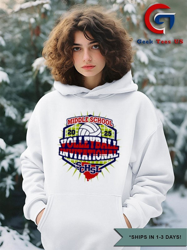Middle School Volleyball Invitational SCHSL 2025 shirt Unisex , , , Long Sleeve Tee