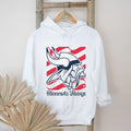 Minnesota Vikings American 250th Flag Heritage Wordmark shirt