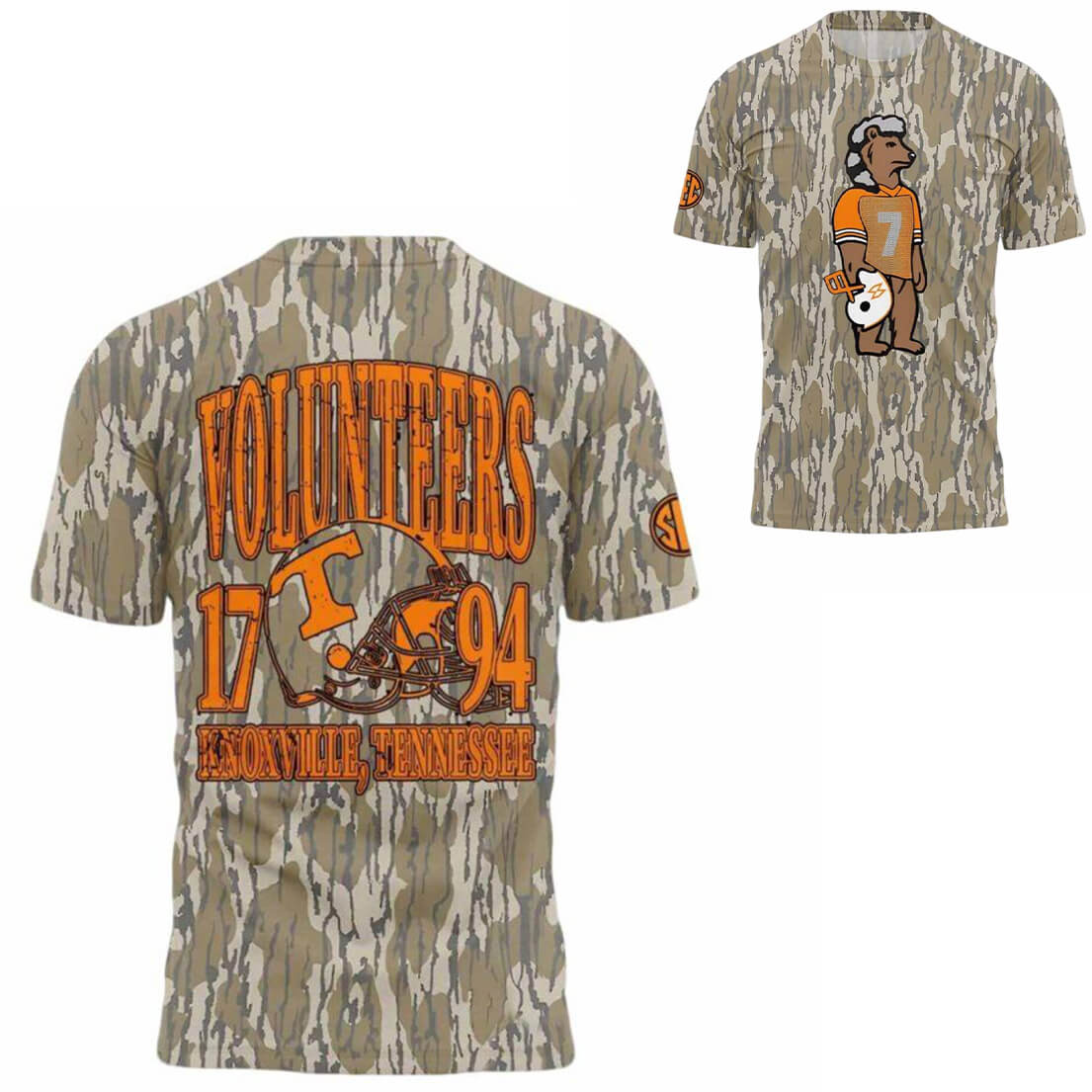 Morgan Wallen Camo x Tennessee Shirt
