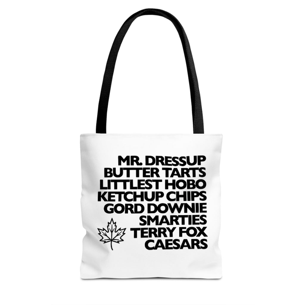 Mr Dressup Butter Tarts Littlest Hobo Ketchup Chips Tote Bag
