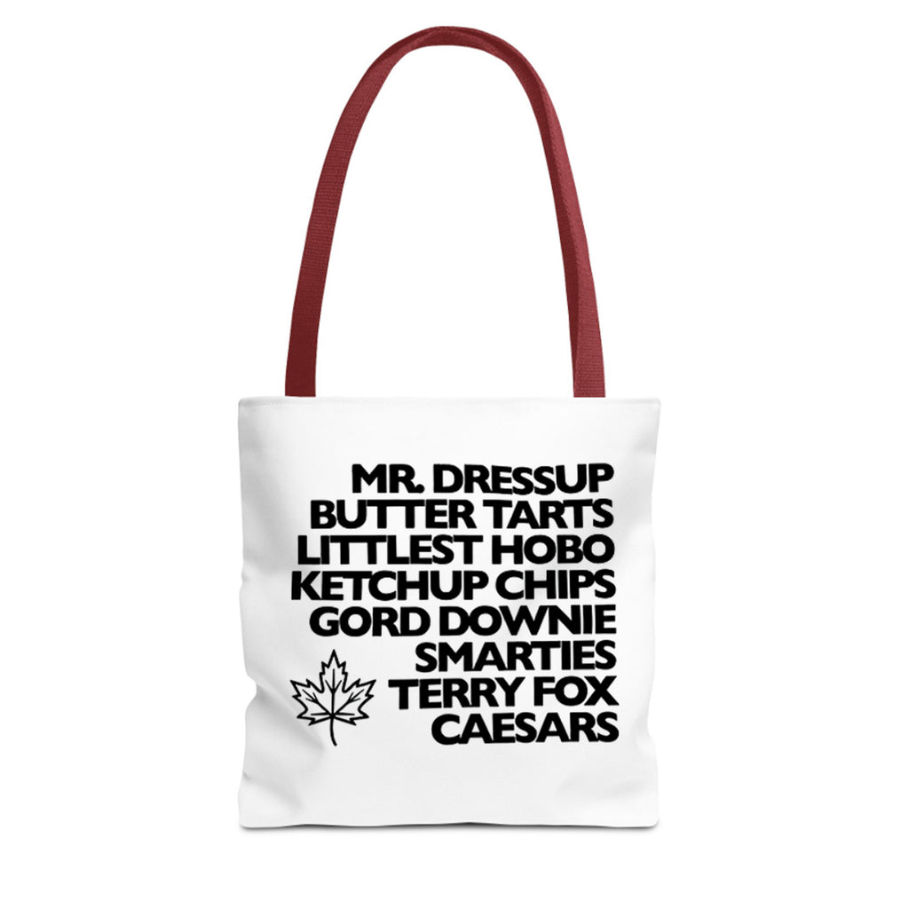 Mr Dressup Butter Tarts Littlest Hobo Ketchup Chips Tote Bag