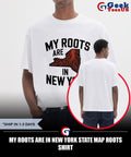 My Roots Are in New York State Map Roots shirt Unisex , , , Long Sleeve Tee