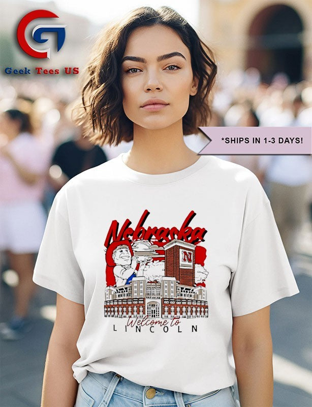 Nebraska Huskers welcome to Lincoln shirt Unisex , , , Long Sleeve Tee