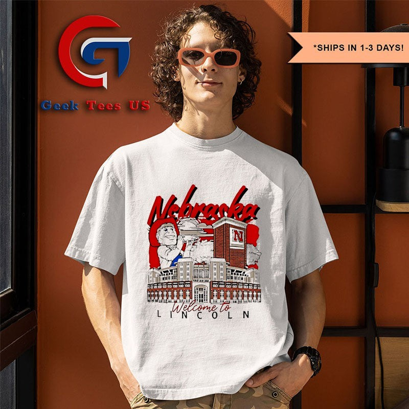 Nebraska Huskers welcome to Lincoln shirt Unisex , , , Long Sleeve Tee