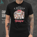 Never Underestimate A Woman Who Understands Basketball And Loves Huskers T Shirt