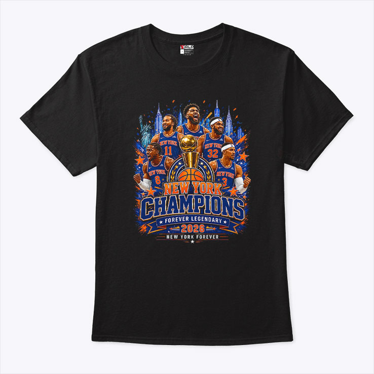 New York Champions 2026 New York Forever Legendary T Shirt
