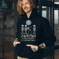 New York Yankees Autism Awareness Different Ability Skeleton T Shirt