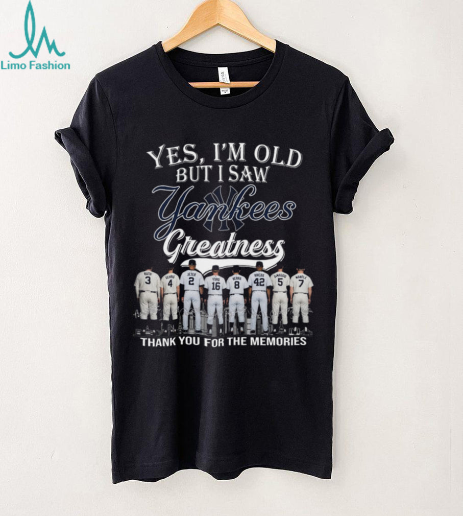 New York Yankees Baseball Legends All Time Greats Vintage Retro Style Men Fans Commemorative Shirt