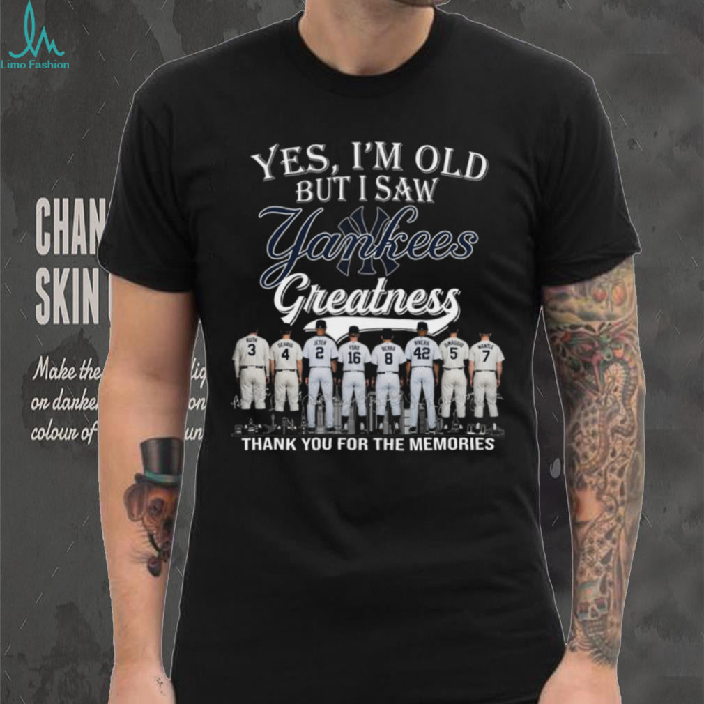 New York Yankees Baseball Legends All Time Greats Vintage Retro Style Men Fans Commemorative Shirt