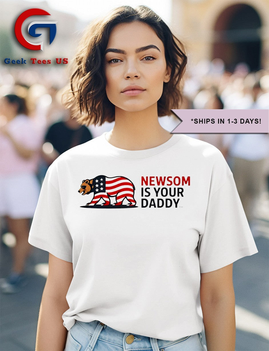 Newsom is your Daddy shirt Unisex , , , Long Sleeve Tee