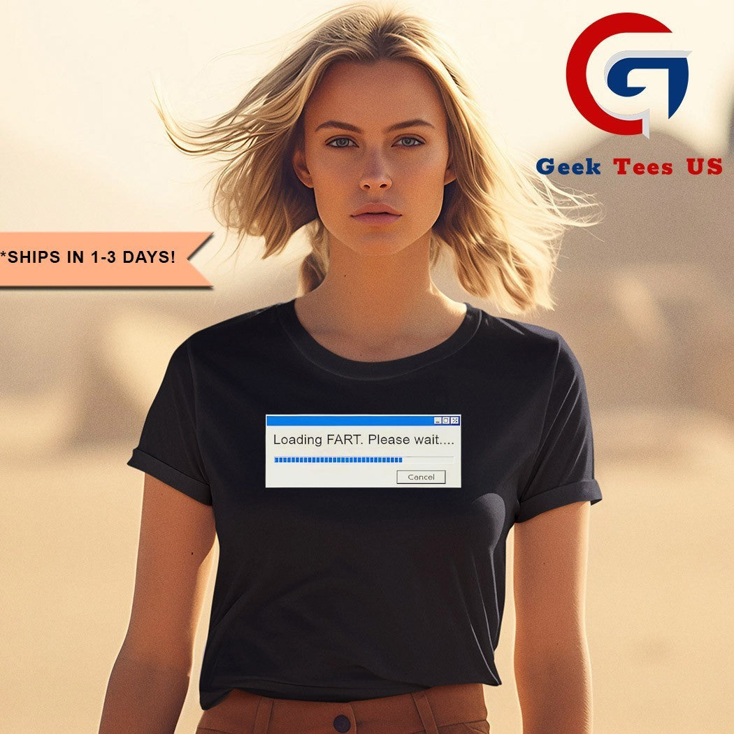 Nick Mullen Loading Fart Please Wait Windows shirt Unisex , , , Long Sleeve Tee