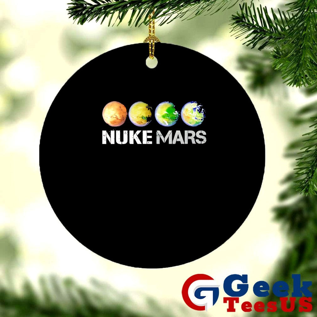 Nuke Mars shirt Unisex , , , Long Sleeve Tee
