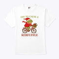 Off To Cause A Kerfuffle Frog Christmas T Shirt
