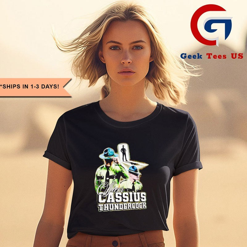 Officer Cassius Thundercock shirt Unisex , , , Long Sleeve Tee